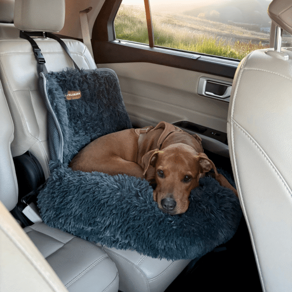 Protecting Dog Car Bed 2.0 | Washable Travel Car Seat Bed for Dogs