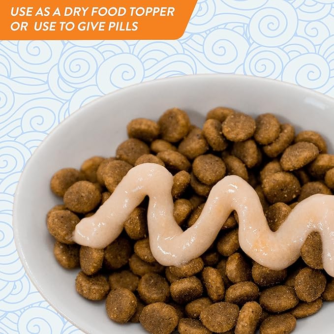 INABA Churu Grain-Free Lickable Cat Treats | Creamy Purée Cat Treats with Farm-Raised Chicken & Wild Tuna | High-Moisture Squeezable Treats