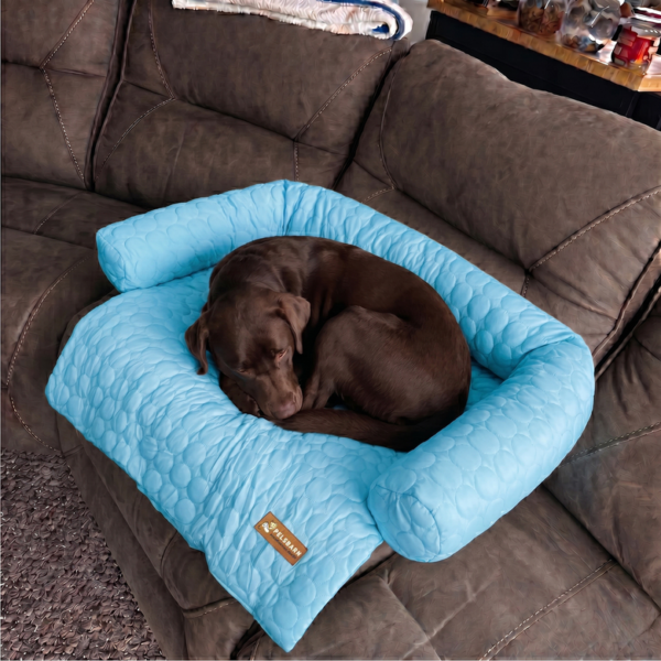 Cooling Dog Sofa Bed | Self-Cooling Washable Pet Bed