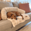 Cozy Dog Sofa Bed | Washable Plush Pet Bed