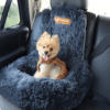 Protecting Dog Car Bed 2.0 | Washable Travel Car Seat Bed for Dogs