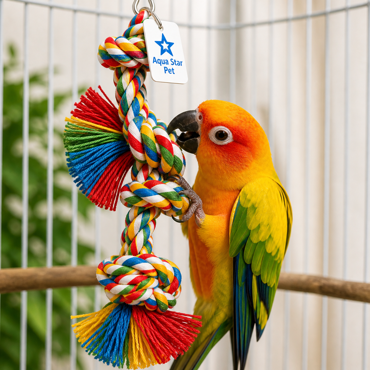 ChatGPT-Image-May-3-2026-10_33_39-PM-1.png Aqua Star Pet Colorful Rope Knot Bird Toy Hanging Chew Toy for Parrots Budgies Cockatiels Cage Toy