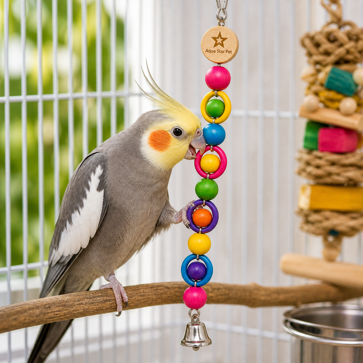 ChatGPT-Image-May-3-2026-10_34_21-PM.png Aqua Star Pet Colorful Bead Bird Toy with Bell Hanging Cage Toy for Parrots Budgies Cockatiels